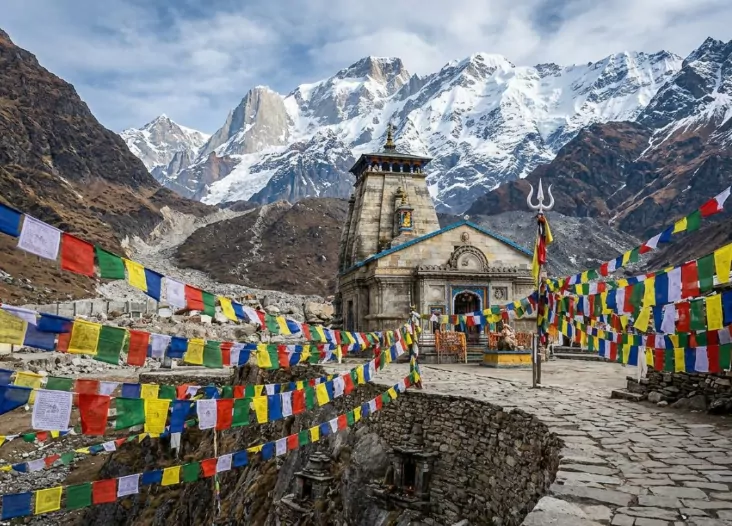The Kedarnath temple