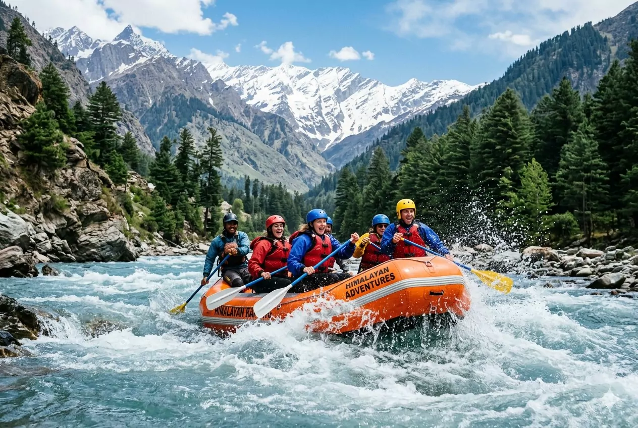 Rafting in Himachal