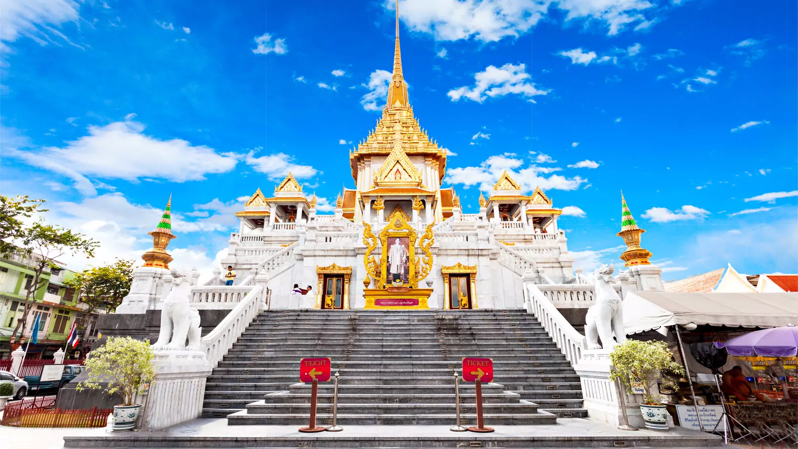 A temple in Bangkok