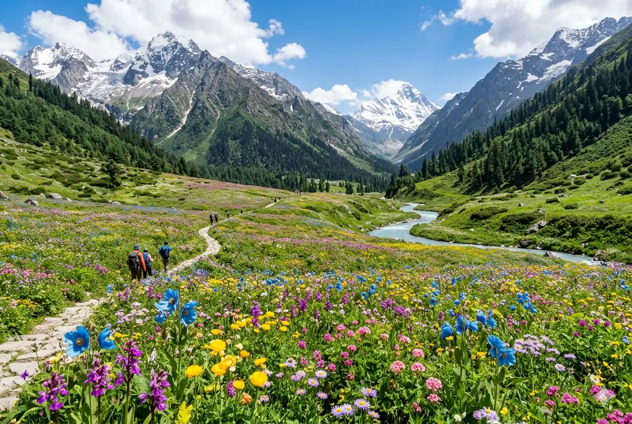 The Valley of Flowers